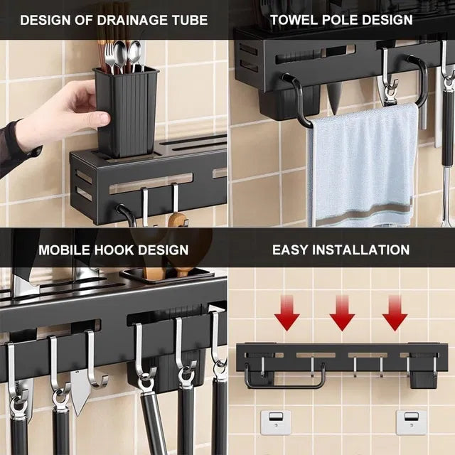 Wall Mounted Magnetic Knife Holder