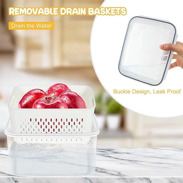Refrigerator Storage Containers Boxes