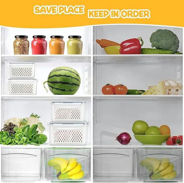 Refrigerator Storage Containers Boxes