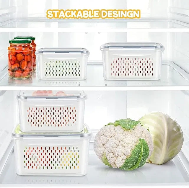 Refrigerator Storage Containers Boxes