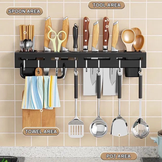 Wall Mounted Magnetic Knife Holder