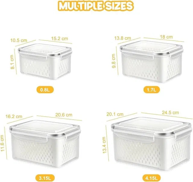 Refrigerator Storage Containers Boxes